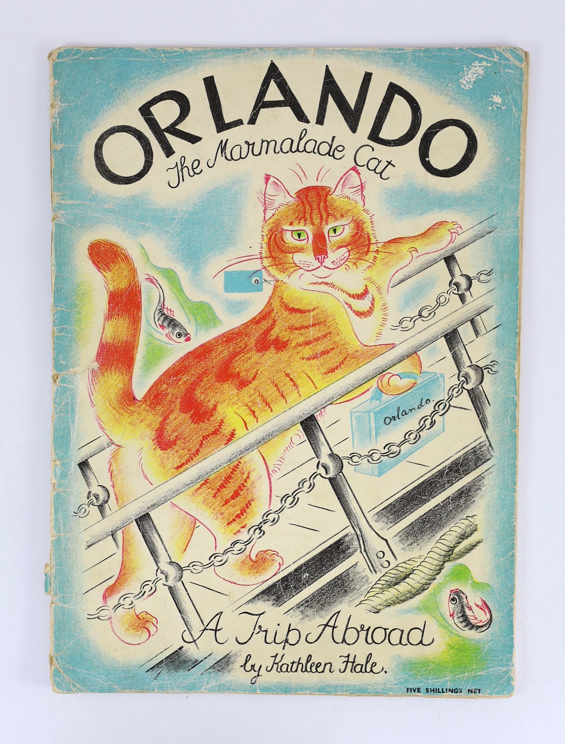 Hale, Kathleen - Orlando ... Buys a Farm. First edition, Country Life & NY., Transatlantic Arts, 1942; (Same Author) - Orlando ... A Camping Holiday. Country Life & NY., Charles Scribner's Sons